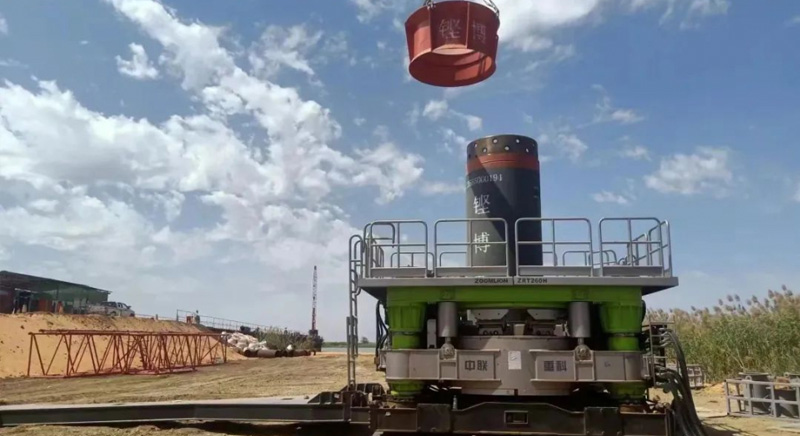 Drilling Expert for Bridge Construction in Africa! ZOOMLION's Equipment Contributes to the Construction of the Rosso Bri