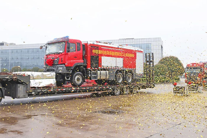 Zoomlion Emergency Equipment Batch Exported to Turkmenistan