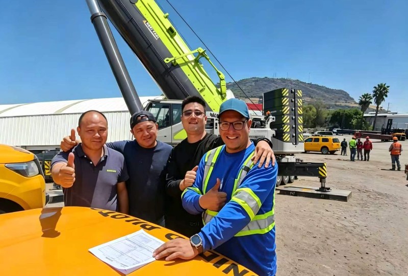 Zoomlion Successfully Delivers 800-ton Crane to Mexico