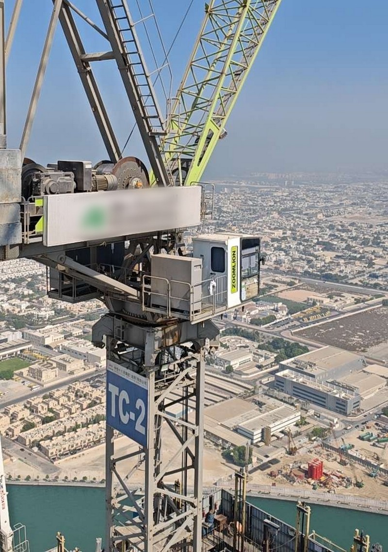 Zoomlion Tower Cranes Help Build Multiple Global Landmarks in Dubai