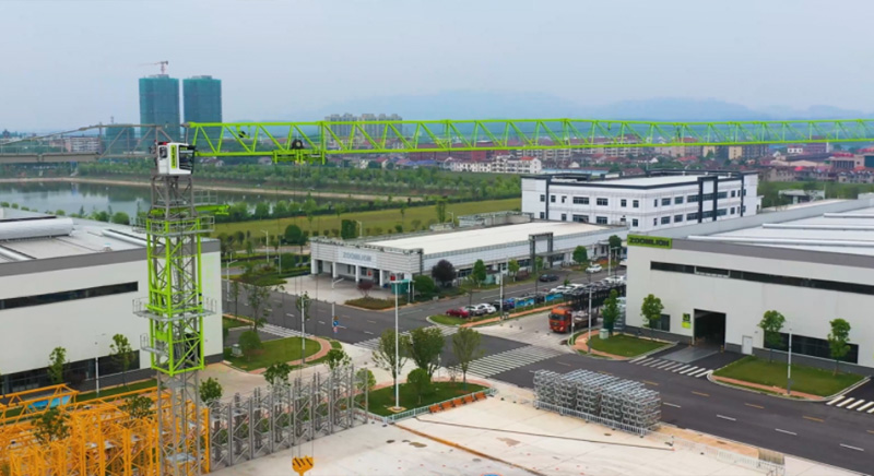 Core Components of ZOOMLION's R-generation Tower Crane Are Going for Debut in the United States, to Show Strength with D