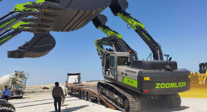 Aurora Green Shining in the Middle East | ZOOMLION's Subsidiary in Saudi Arabia Experiences a Small Surge in Contract Si