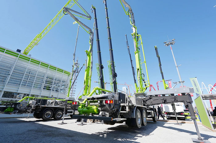 The Charm of Green Intelligent Manufacturing Shines Bright: Zoomlion Concrete Machinery Debuts at Bauma 2025