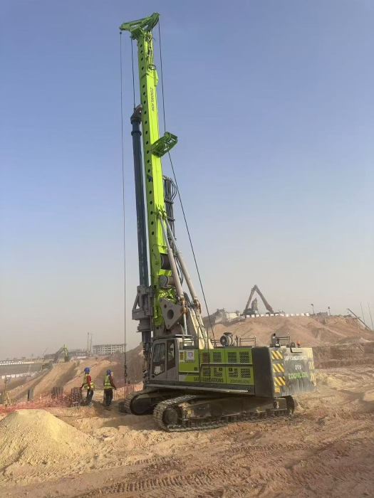 Zoomlion Rotary Drilling Rig Aids Construction of Saudi Arabia's 2034 World Cup Venues