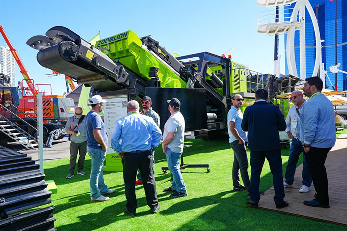 Zoomlion Shows Earthmoving & Mining Machinery at CONEXPO-CON/AGG 2026