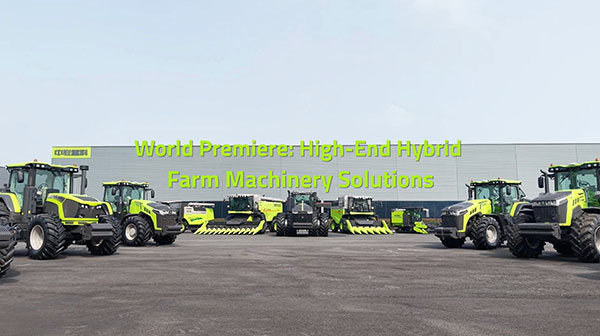 World Premiere: High-End Hybrid Farm Machinery Solutions