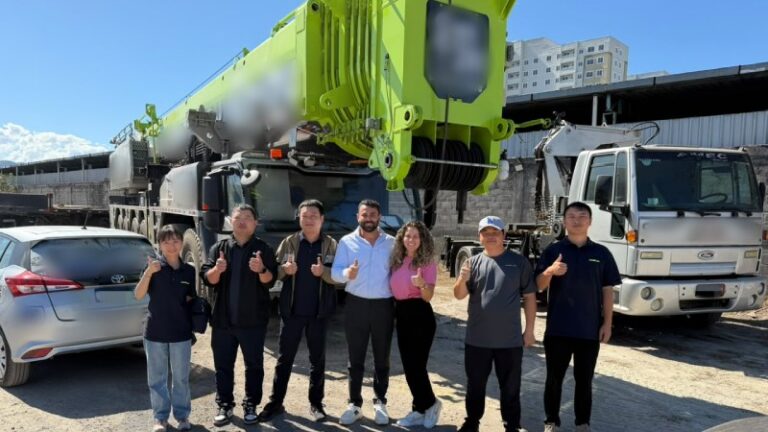 Zoomlion Delivers Ultra-Large Tonnage Crane to Brazil, Cementing Its Leadership in the Latin American Market