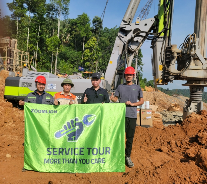 Zoomlion’s 2024 Global Service Tour: Vietnam Milestone