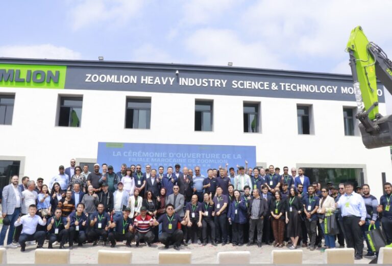 Zoomlion Morocco Subsidiary Grandly Opens, Accelerating North African Market Expansion
