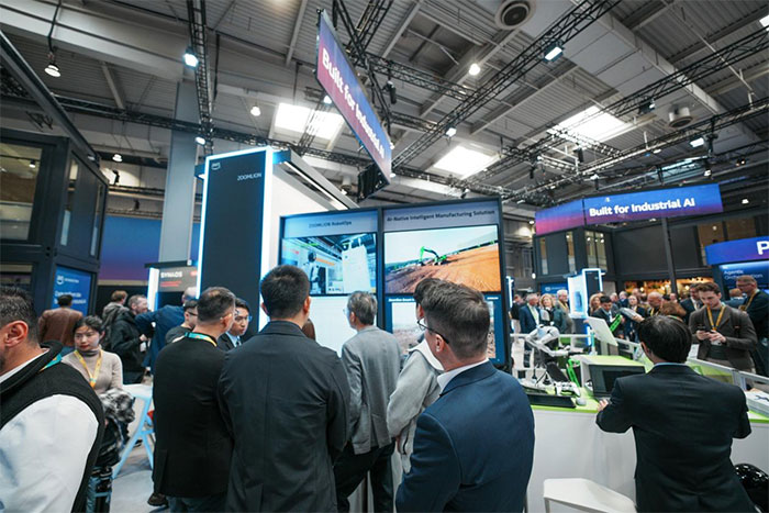 Embodied Intelligence Zoomlion Solution Shines! Zoomlion Makes Appearance at HANNOVER MESSE 2026
