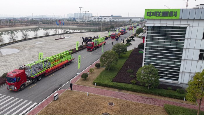 Zoomlion Dispatches RMB 8.5 Billion Worth of Equipment Worldwide in 2026 Kick-off