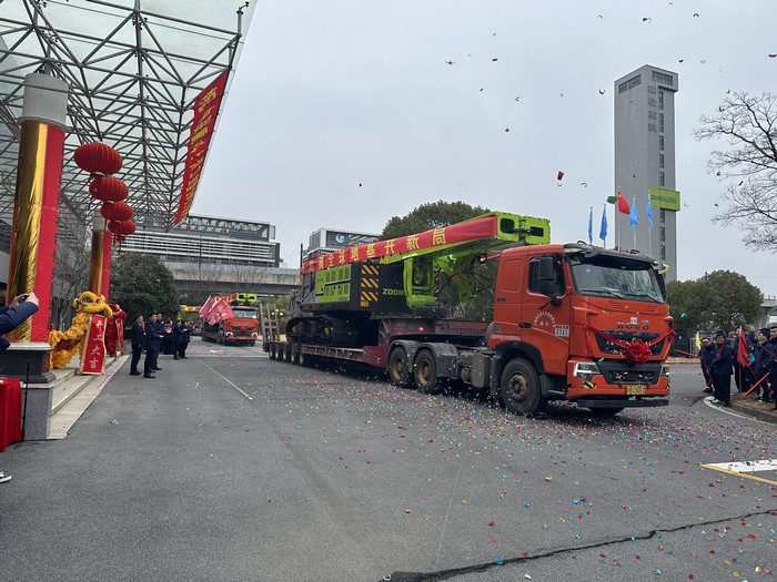 Zoomlion Dispatches RMB 8.5 Billion Worth of Equipment Worldwide in 2026 Kick-off