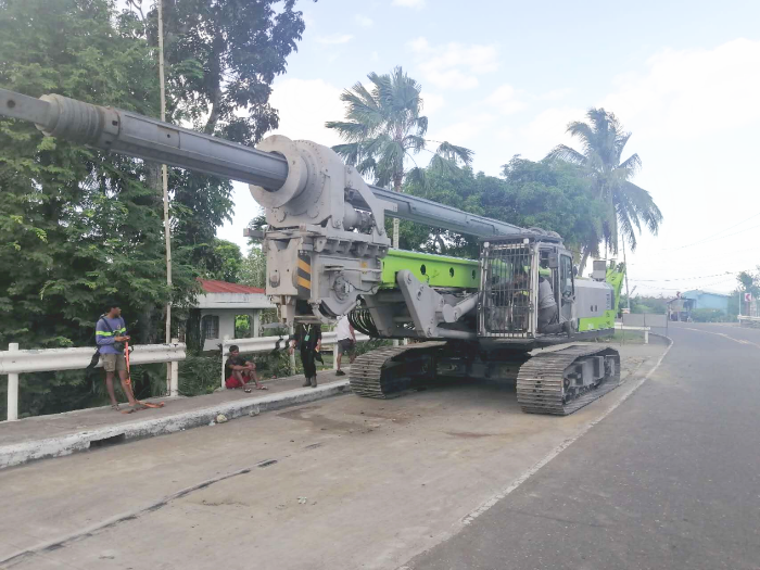 Strength of drilling ！ Zoomlion Rotary Drilling Rig Overseas Construction Show