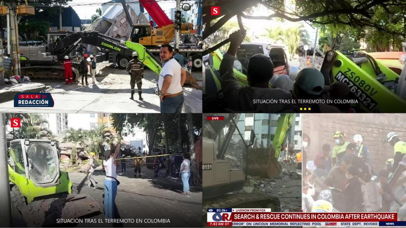 Rushing to Aid Overnight! Zoomlion Supports Rescue Operations in Earthquake-Hit Regions of Colombia