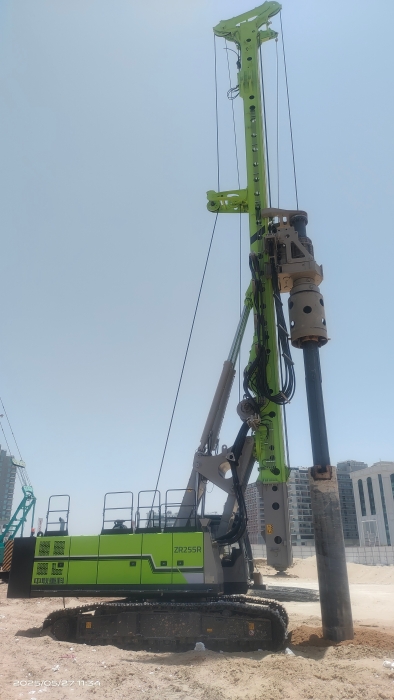 Zoomlion's R-Series Rotary Drilling Rigs Achieve Successful Deployment, Ushering in a New Chapter for the Middle Eastern