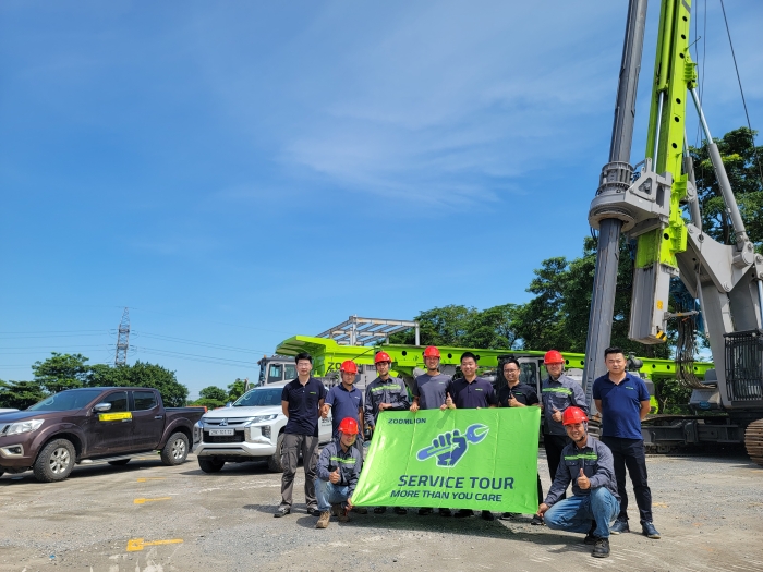 Zoomlion's 2024 Global Service Tour: Vietnam Milestone