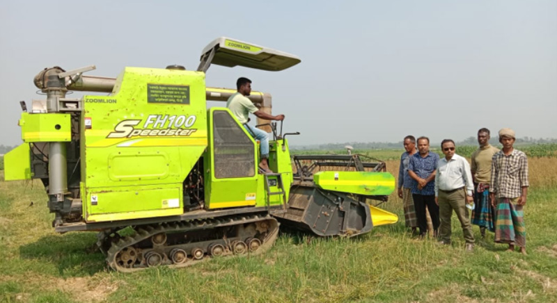 Belt and Road Initiative丨ZOOMLION's Agricultural Machinery Exported to Bangladesh in Batches Again