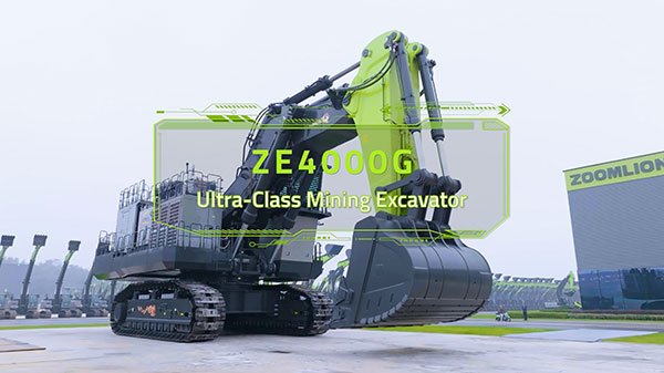 ZE4000G – Power Meets Precision in Ultra-Class Mining Excavation