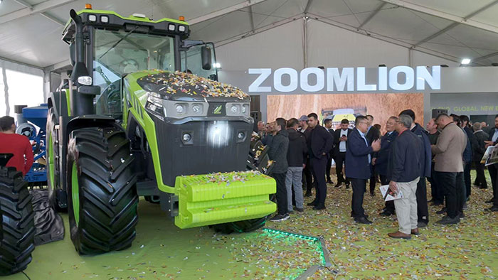 Hybrid Tractor Debuts in Turkey! Zoomlion Agricultural Machinery Shines at the 22nd Konya TUYAP Agricultural Fair