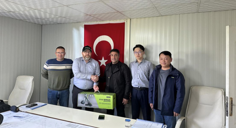 ZOOMLION's Rotary Drilling Rigs Gain Great Popularity in Turkey
