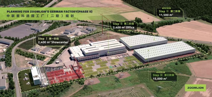Zoomlion Inaugurates Phase II of the German Factory Project, Advancing Sustainable Global Development