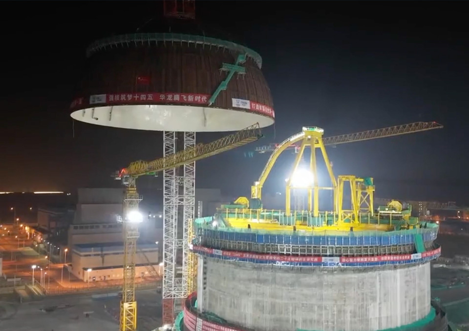 ZOOMLION Crane Supports Hualong One Nuclear Power Plant Project Construction