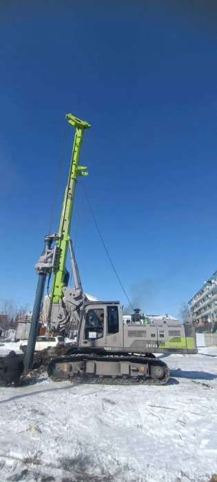 Strength of drilling ！ Zoomlion Rotary Drilling Rig Overseas Construction Show