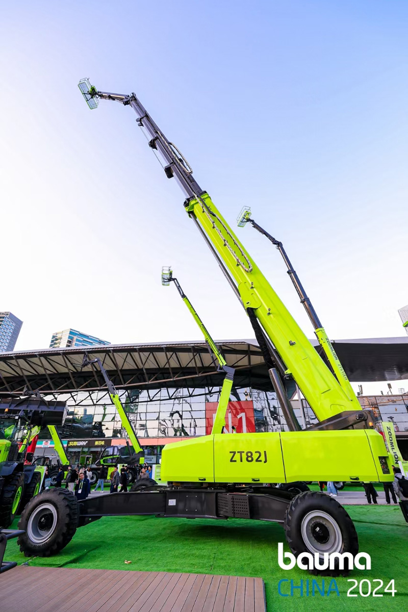 Zoomlion Showcases Groundbreaking Machinery and Smart Solutions at bauma CHINA 2024