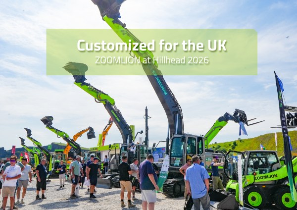 Customized for the UK: ZOOMLION at Hillhead 2026