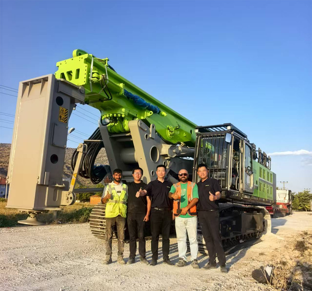 ZOOMLION's Global Service Tour for Foundation Construction Reaches Turkey, Penetrating High-End Markets with Exceptional