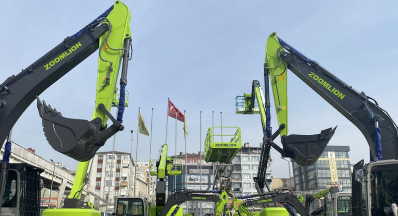 ZOOMLION TÜRKİYE is DELIVERING SPLASHING ORDERS