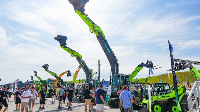 Zoomlion Earthmoving Machinery Shines at Hillhead UK
