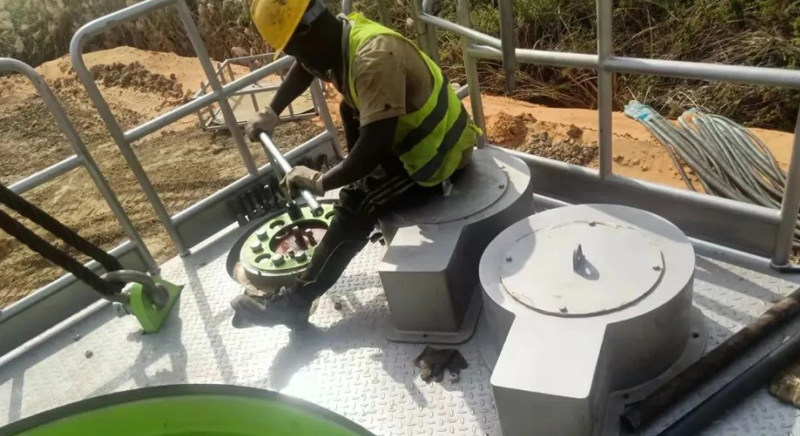 Drilling Expert for Bridge Construction in Africa! ZOOMLION's Equipment Contributes to the Construction of the Rosso Bri