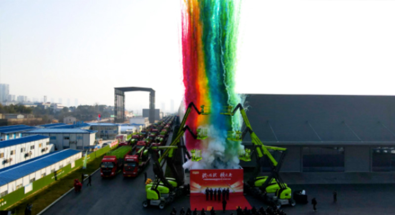 Strive to Open Up New Horizons and Achieve Great Success in the Year of the Rabbit! ZOOMLION Delivers Equipment Worth ov