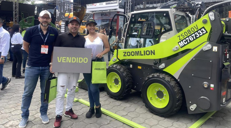 Zoomlion Shines at Colombia International Construction and Building Materials Exhibition