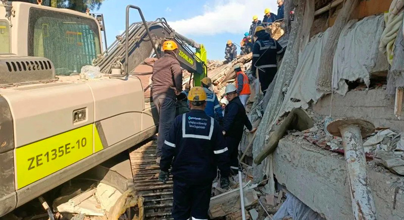 20+ People Rescued in Turkey, ZOOMLION is On The Way