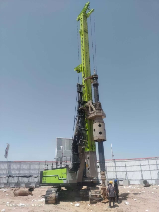 Zoomlion Rotary Drilling Rig Aids Construction of Saudi Arabia's 2034 World Cup Venues