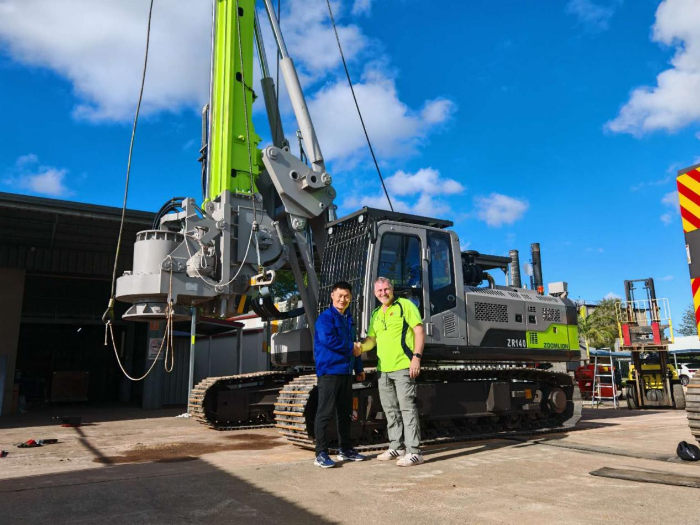 Australian Market Embraces ZOOMLION's ZR140 Rig