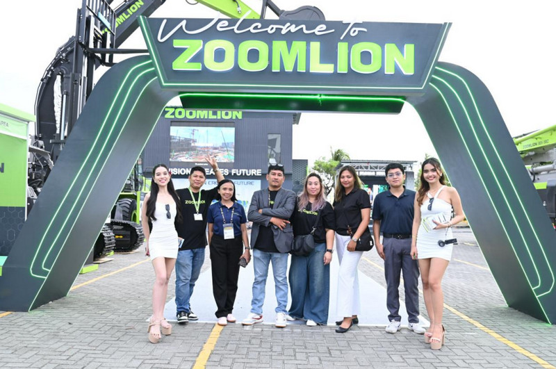Zoomlion Shows at the Philippines' Largest Construction Industry Exhibition