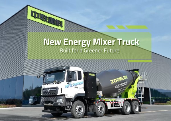 New Energy Mixer Truck: Built for a Greener Future