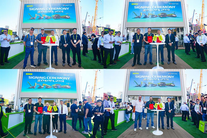 Zoomlion Shows Earthmoving & Mining Machinery at CONEXPO-CON/AGG 2026