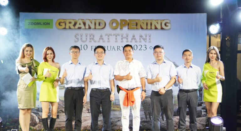 With Deep Exploration in Local Market, Zoomlion Opens Surat Thani Office in Southern Thailand