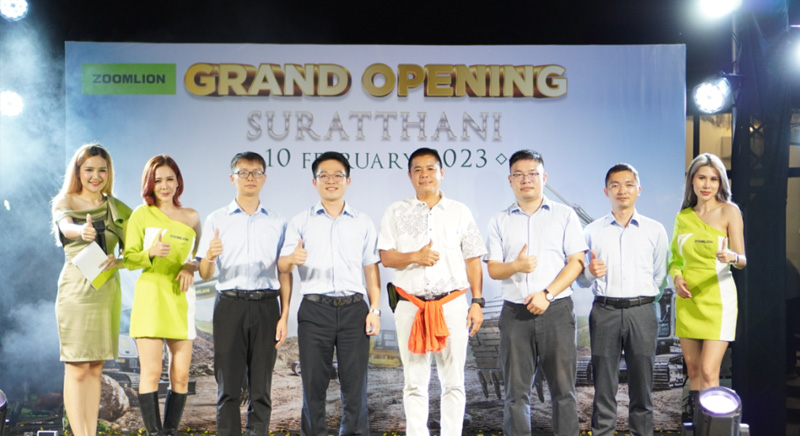With Deep Exploration in Local Market, Zoomlion Opens Surat Thani Office in Southern Thailand