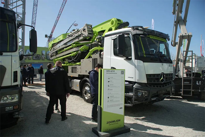 The Charm of Green Intelligent Manufacturing Shines Bright: Zoomlion Concrete Machinery Debuts at Bauma 2025