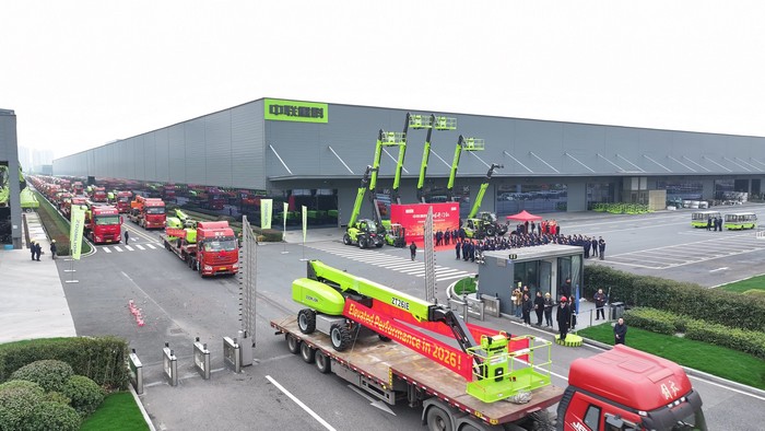 Zoomlion Dispatches RMB 8.5 Billion Worth of Equipment Worldwide in 2026 Kick-off
