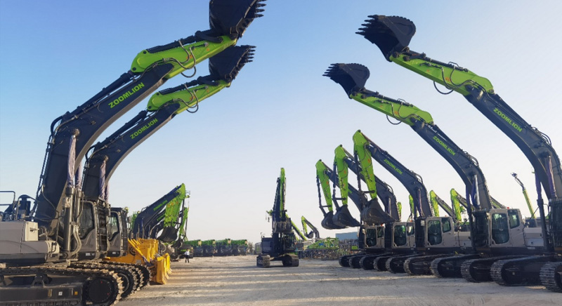 Aurora Green Shining in the Middle East | ZOOMLION's Subsidiary in Saudi Arabia Experiences a Small Surge in Contract Si