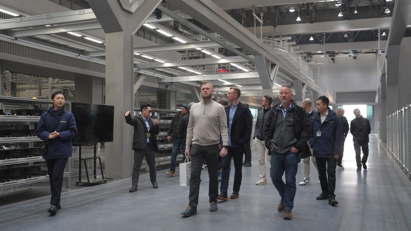 European Client Delegation Visits Zoomlion Smart Industrial City