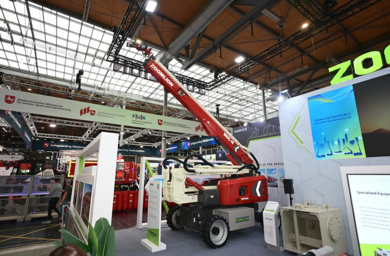 Zoomlion Emergency Equipment Makes a Splendid Debut at Hannover International Fire and Safety Exhibition
