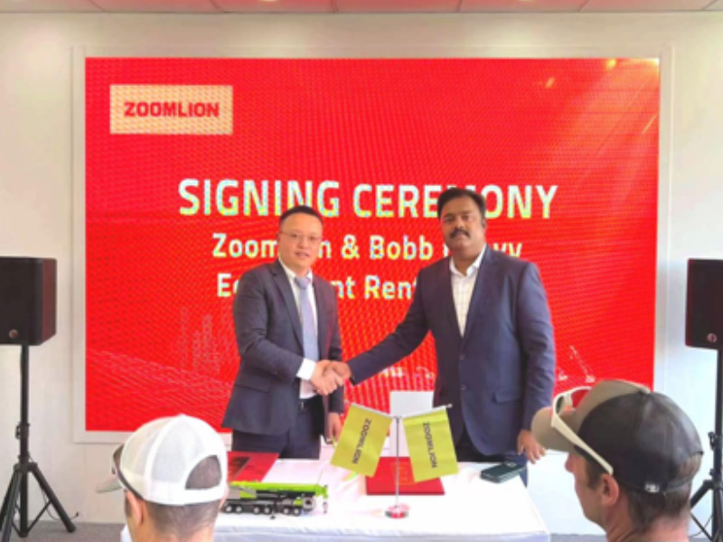 China exports the largest tonnage crane to South American market! ZOOMLION Aurora Green gains great popularity in the Am