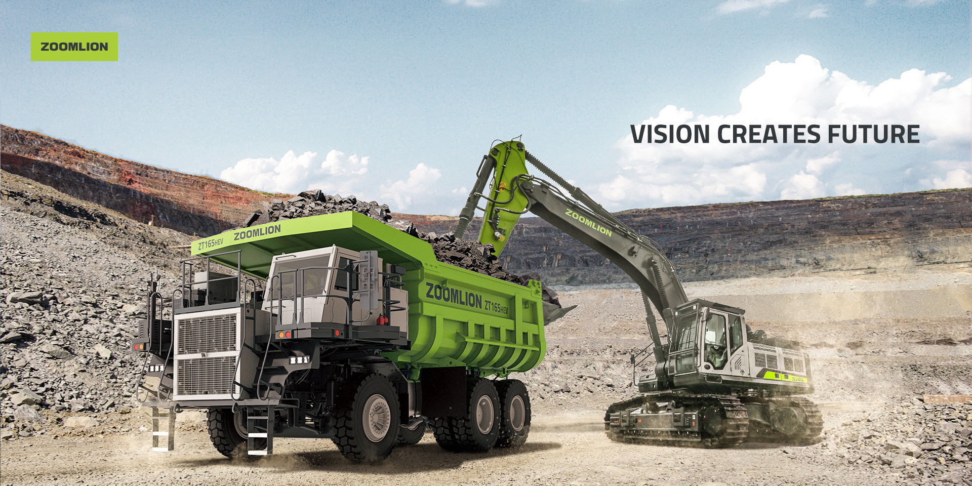 ZOOMLION high-tech equipment banner